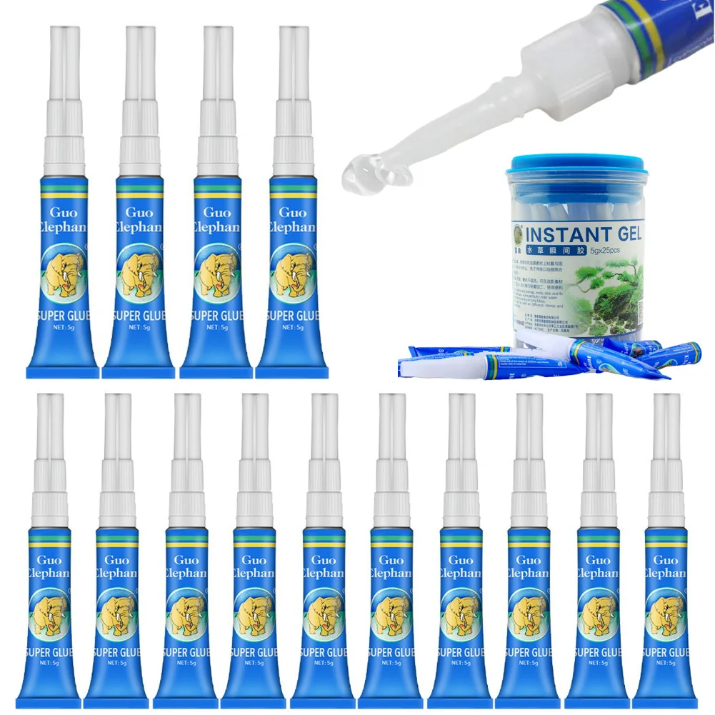 Aquarium Plant Glue Gel - Plantes aquatiques bois flotté Gel sous-marin