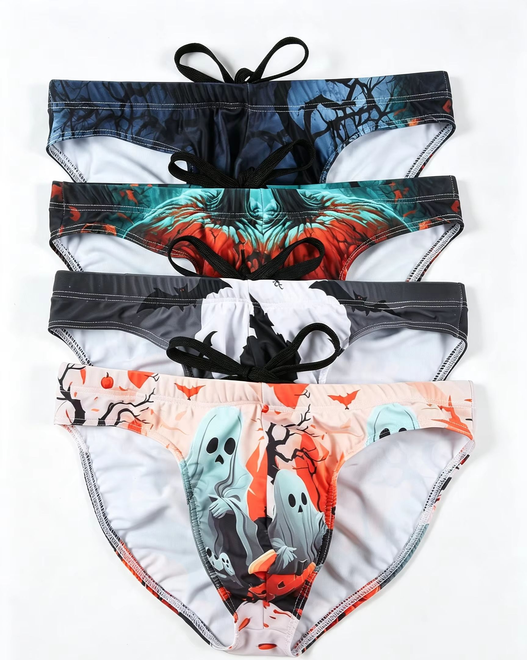 Aquarium Zombie - Lot de 2 slips de bain