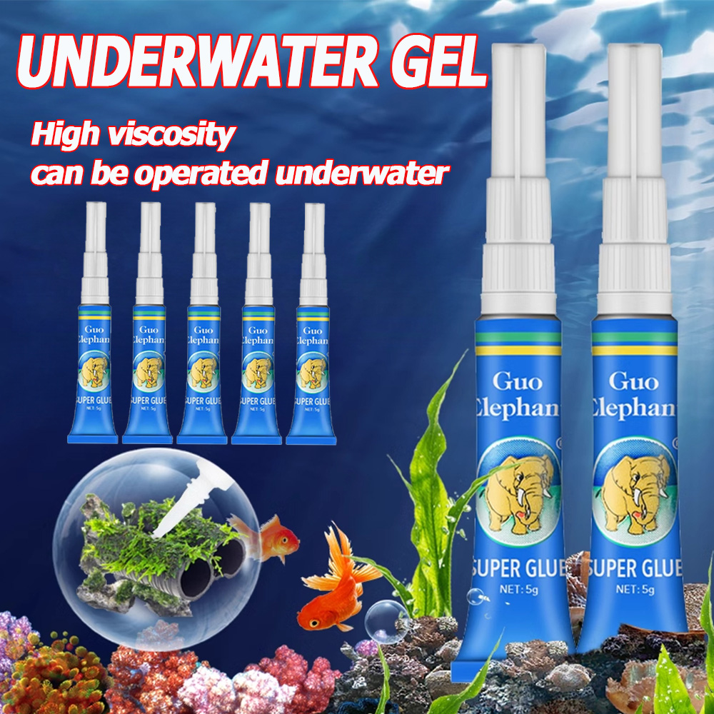 Aquarium Plant Glue Gel - 3/5/10 pièces Aquarium aménagement paysager mousse