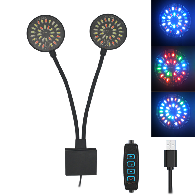 Aquarium Planted Tank Light - USB Aquarium lumière LED Aquarium pince