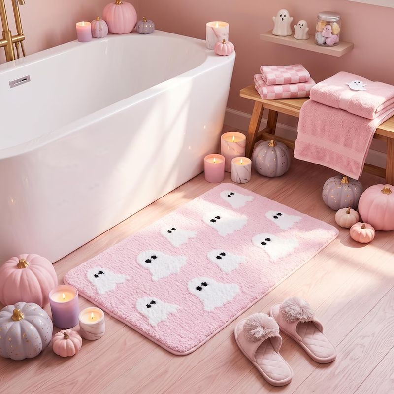 Aquarium Zombie - Tapis de bain VIKAMA motif fantôme