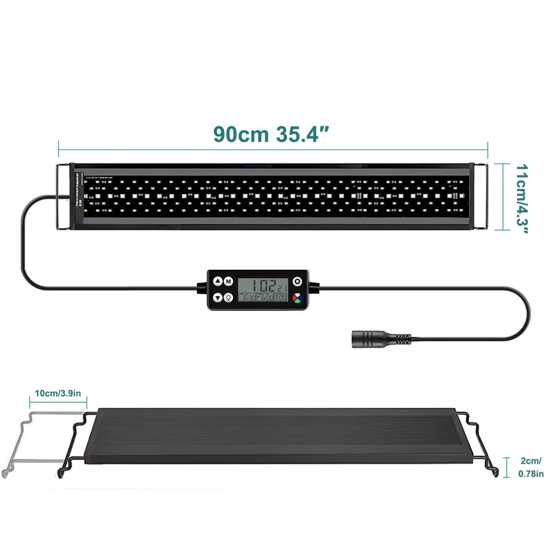 Aquarium Planted Tank Light - Lumière LED pour aquarium SIROKA SRK-YFT