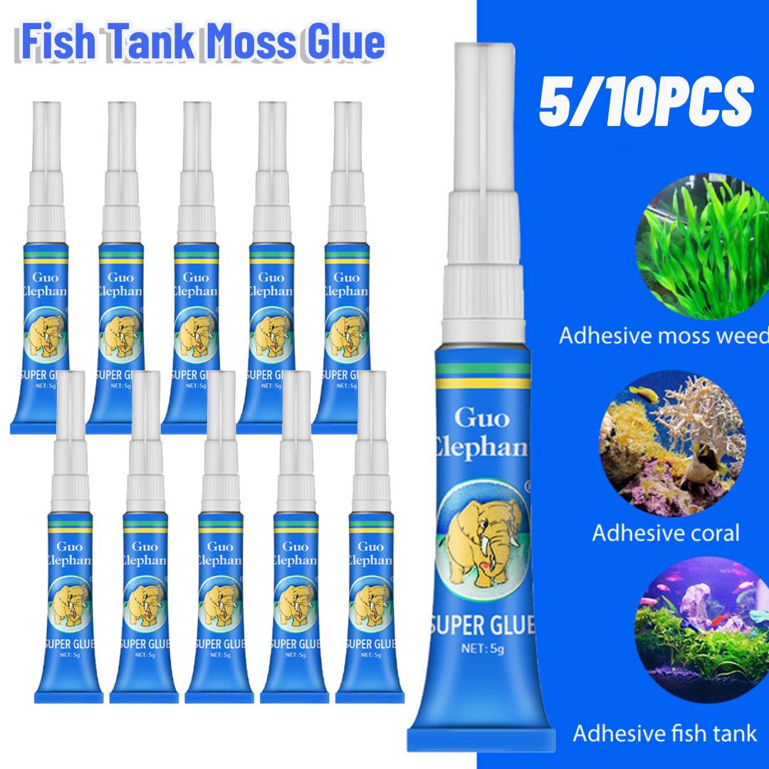 Aquarium Plant Glue Gel - Colle Moss Précieuse pour Poissons, avec
