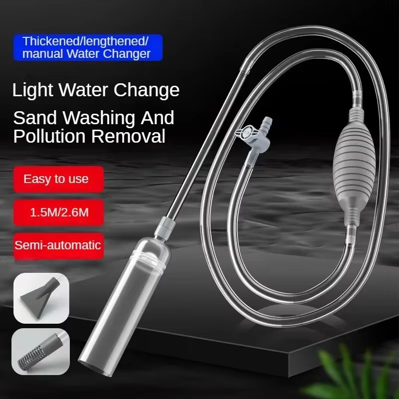 Aquarium Plant Glue Gel - Siphon de nettoyage pour aquarium, aspirateur
