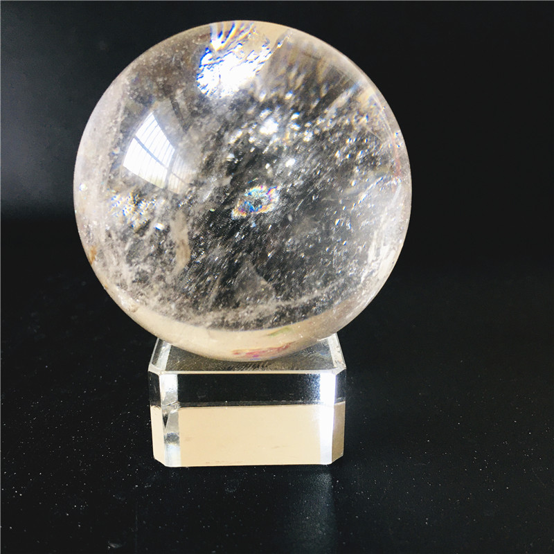 Boule de quartz blanc transpar - Aquarium Sand White avis et prix