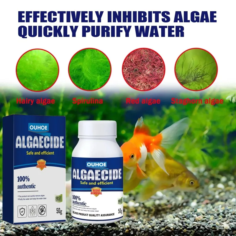 Algicide haute efficacité 50g  - Planted Aquarium Moss avis et prix