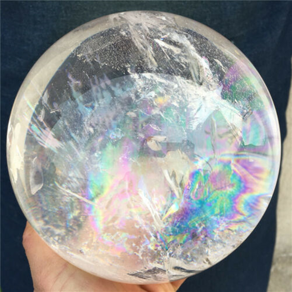 Boule de Quartz blanc transpar - Aquarium Sand White avis et prix