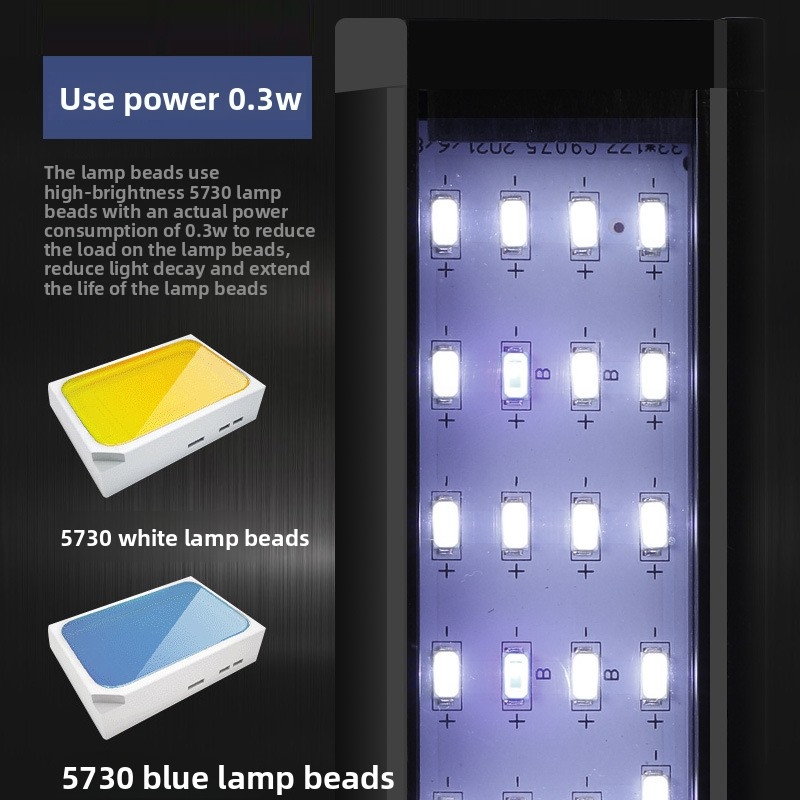 Lumière LED professionnelle po - Aquarium Planted Tank Light avis et prix