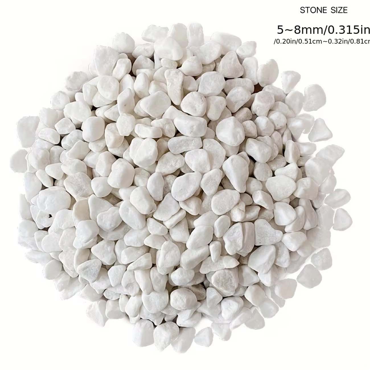 Pierres décoratives blanches 1 - Aquarium Sand White avis et prix