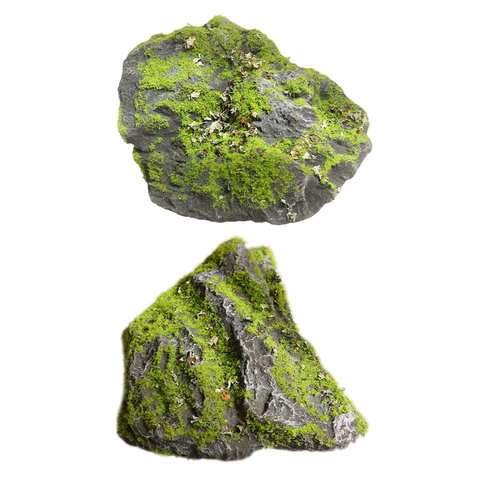 Fausse pierre de mousse réalis - Planted Aquarium Moss avis et prix