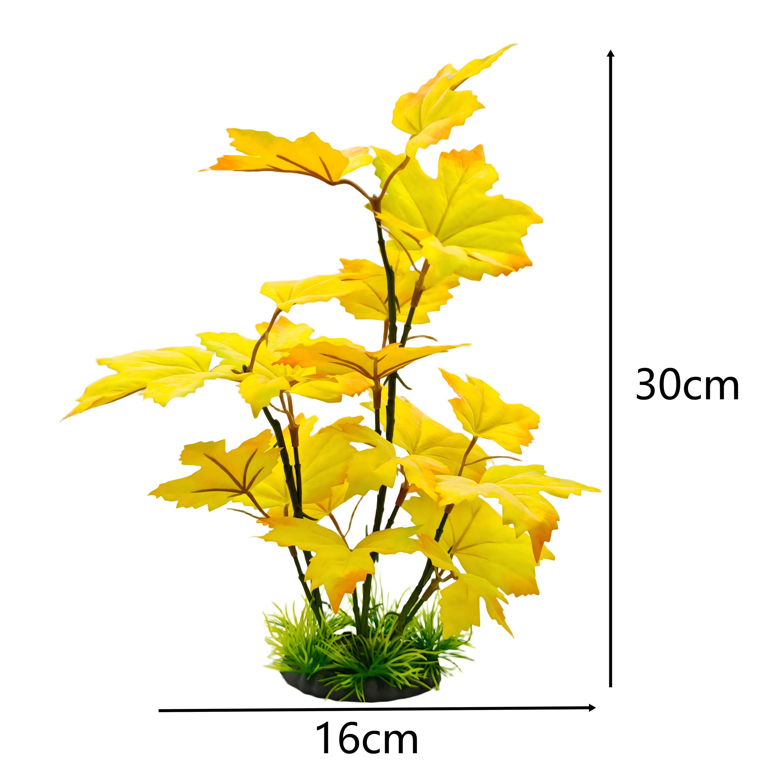 Feuilles artificielles 30 cm p - Aquarium Plant Yellowing avis et prix