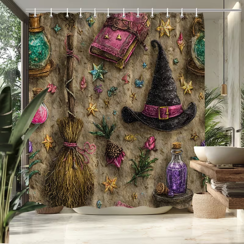 1 pièce de rideau de douche d' - Aquarium Zombie avis et prix