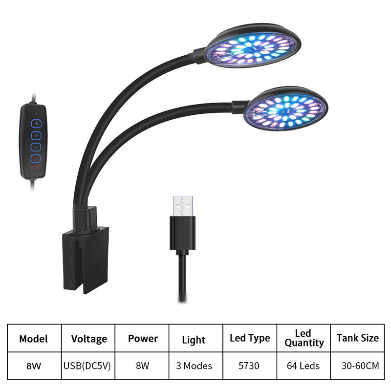 USB Aquarium lumière LED Aquar - Aquarium Planted Tank Light avis et prix