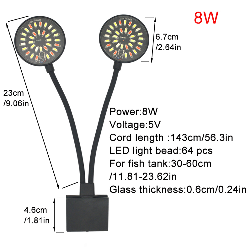 USB Aquarium lumière LED Aquar - Aquarium Planted Tank Light avis et prix