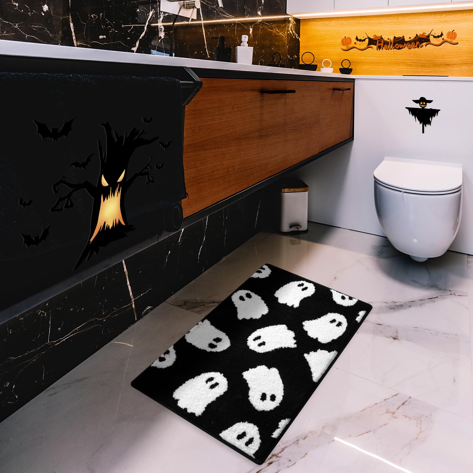 Tapis de salle de bain Vikama  - Aquarium Zombie avis et prix