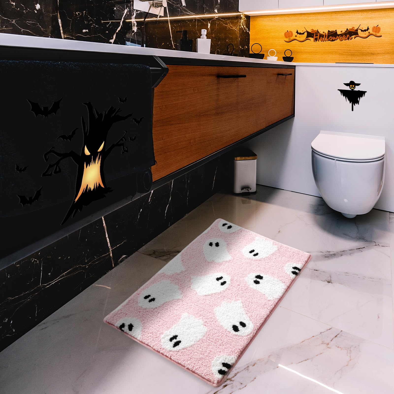 Tapis de salle de bain Vikama  - Aquarium Zombie avis et prix