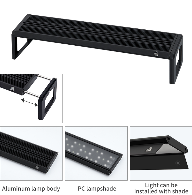 Lampe d'aquarium LED UV RGB sé - Aquarium Planted Tank Light avis et prix