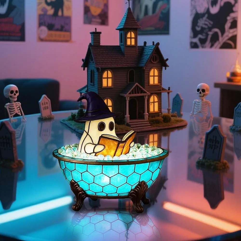 Lampe de bain à bulles fantôme - Aquarium Zombie avis et prix
