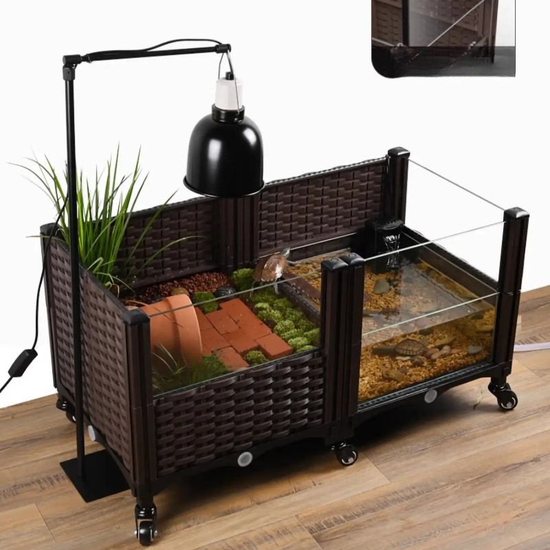 Réservoir Eco Turtle avec plat - Aquarium Plant Yellowing avis et prix