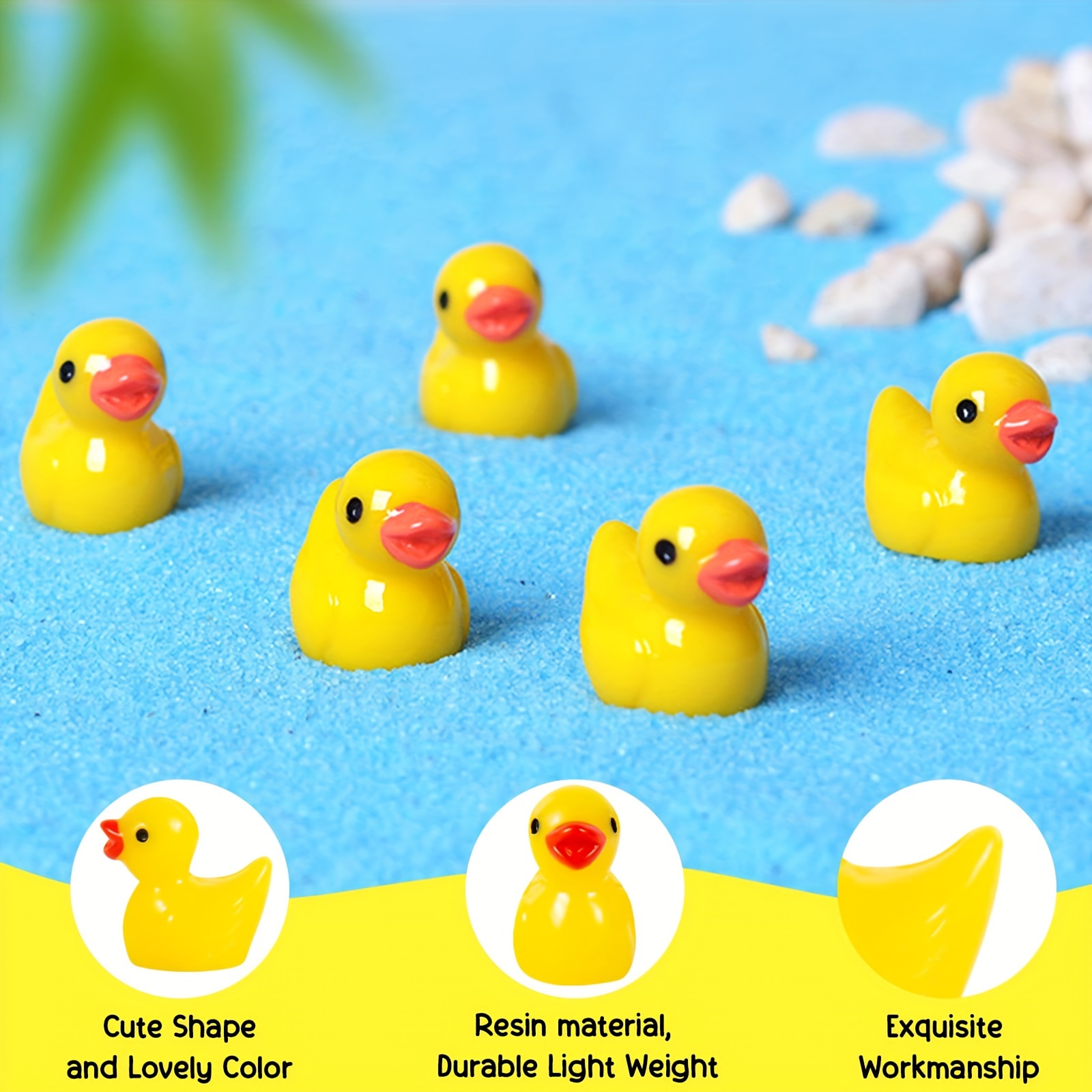 Canards miniatures en résine,  - Aquarium Plant Yellowing avis et prix
