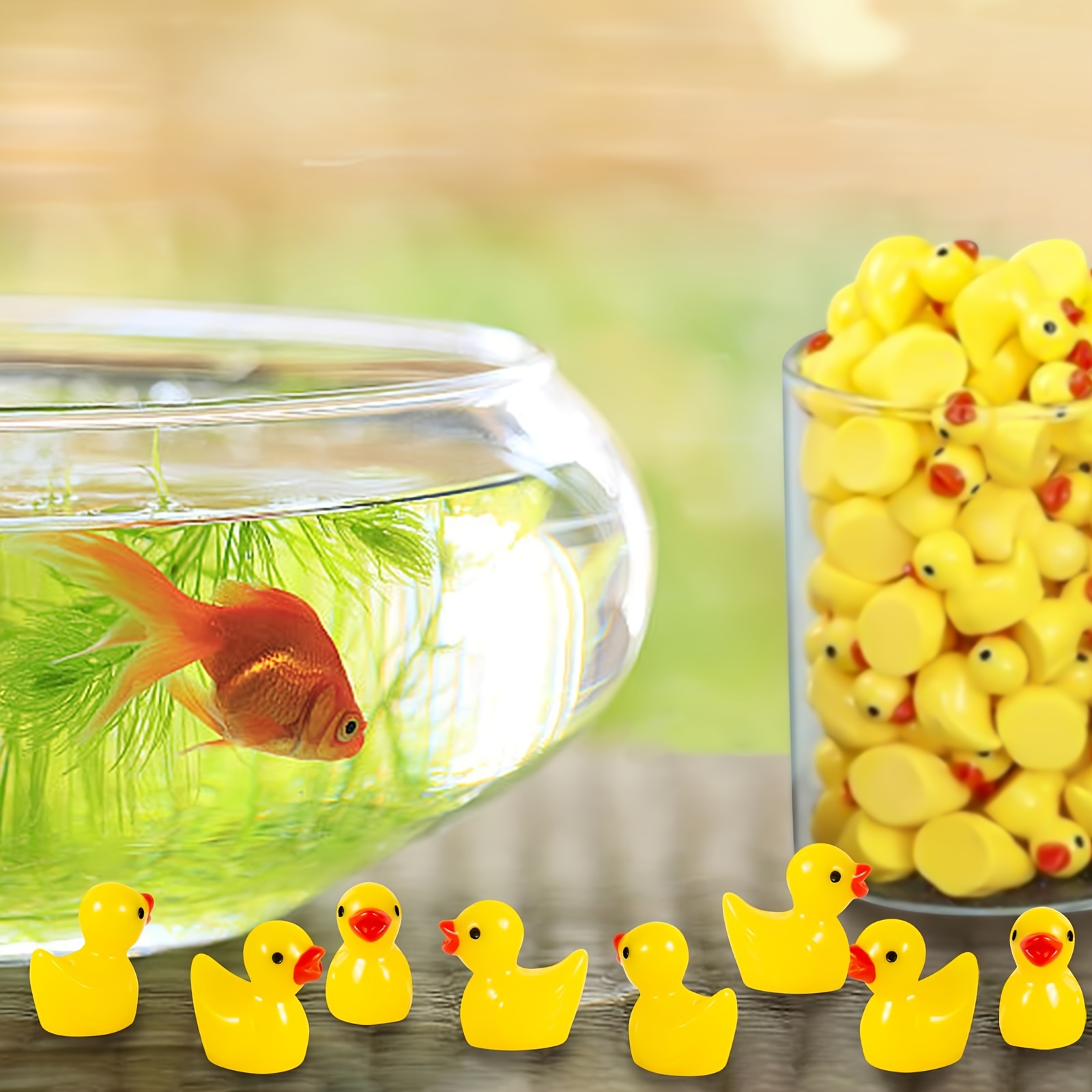 Canards miniatures en résine,  - Aquarium Plant Yellowing avis et prix